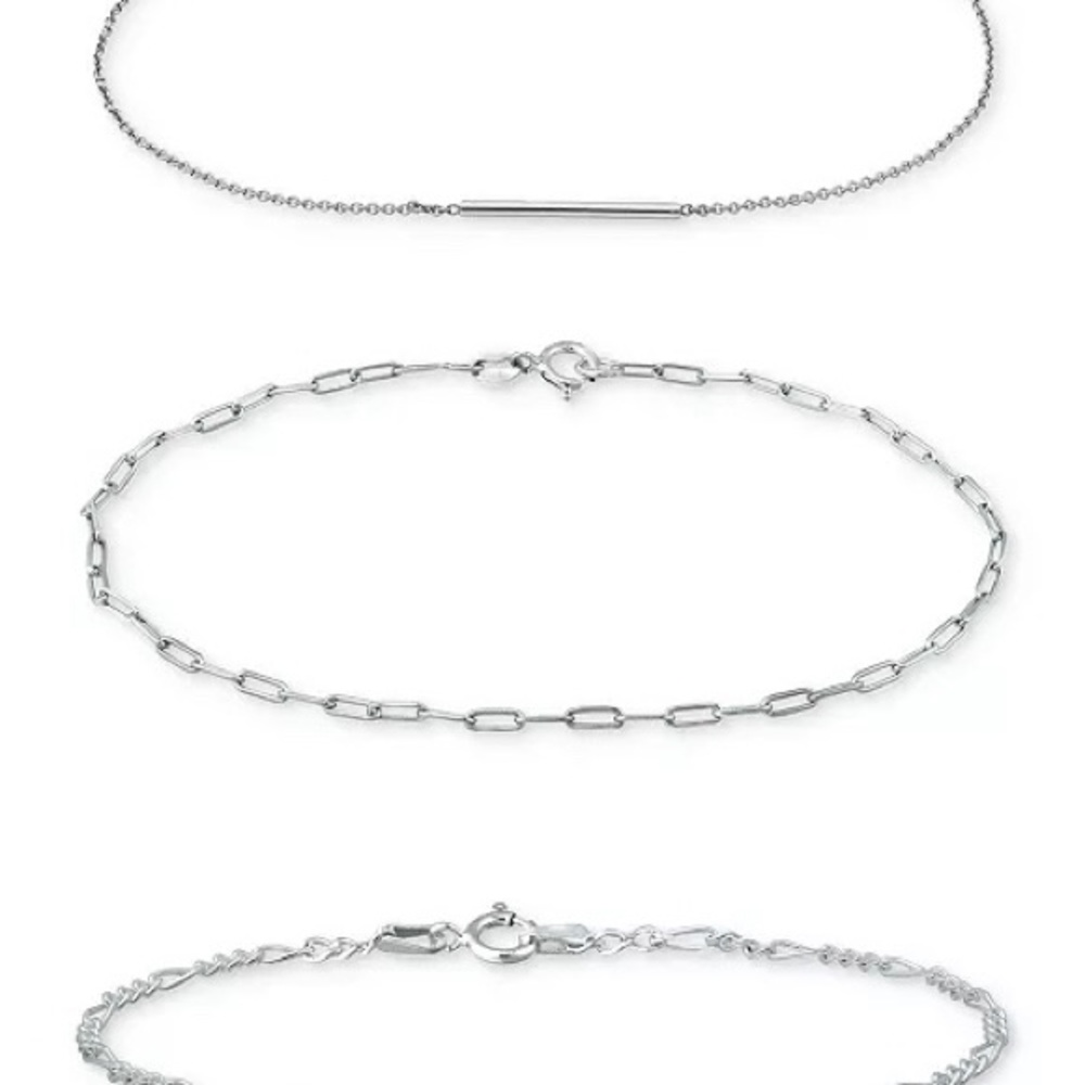 Giani Bernini 3-Pc. Chain Link Bracelet Set (NWT)